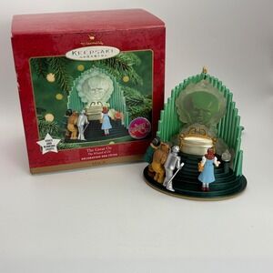 Hallmark Keepsake Ornament 1999 "The Great Oz" Voice and Lights Tested Works